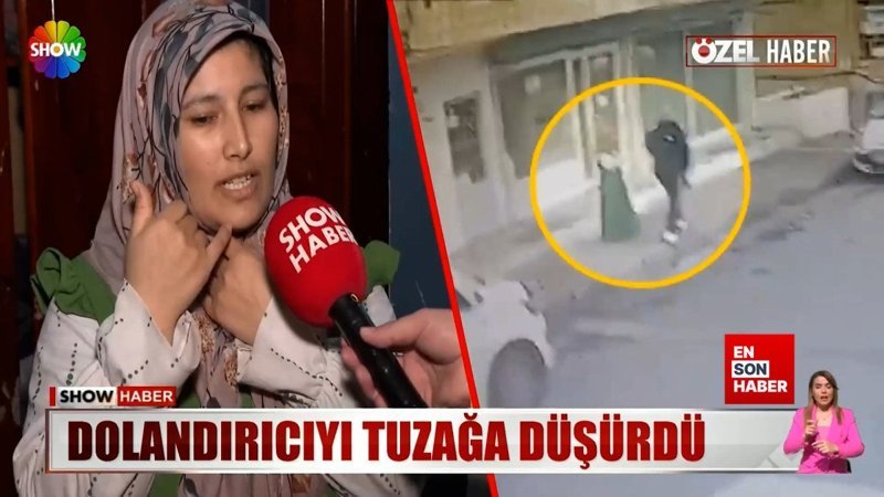 Kağıthane'de kendisini dolandırmak isteyen şahsı yakalattı