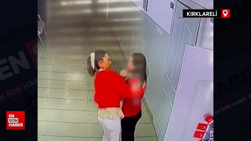 Kırklareli'de boğazına yiyecek kaçan öğrenciyi öğretmeni kurtardı