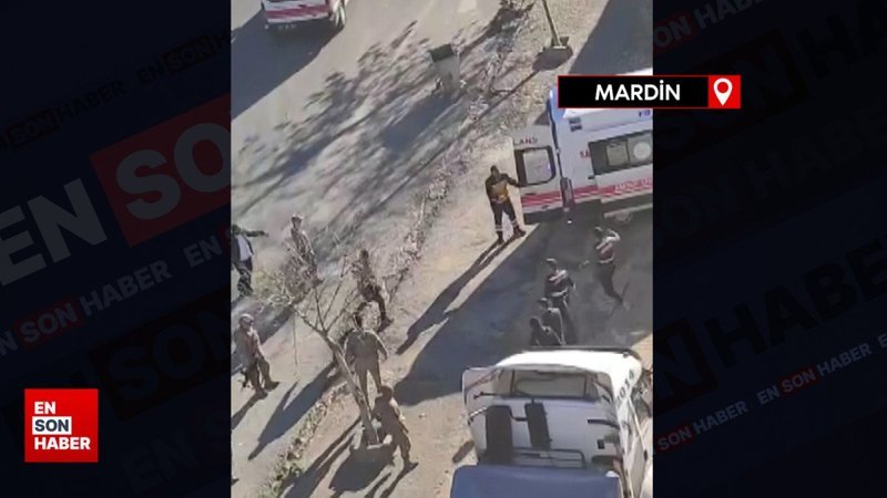 Mardin'de husumetli aileler arasında silahlı kavga