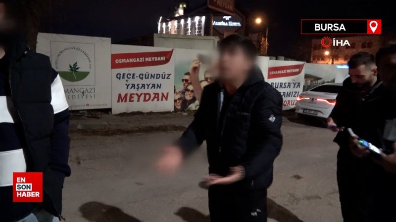 Bursa’da alkollü sürücü ceza yememek için polisle pazarlık yapmaya çalıştı