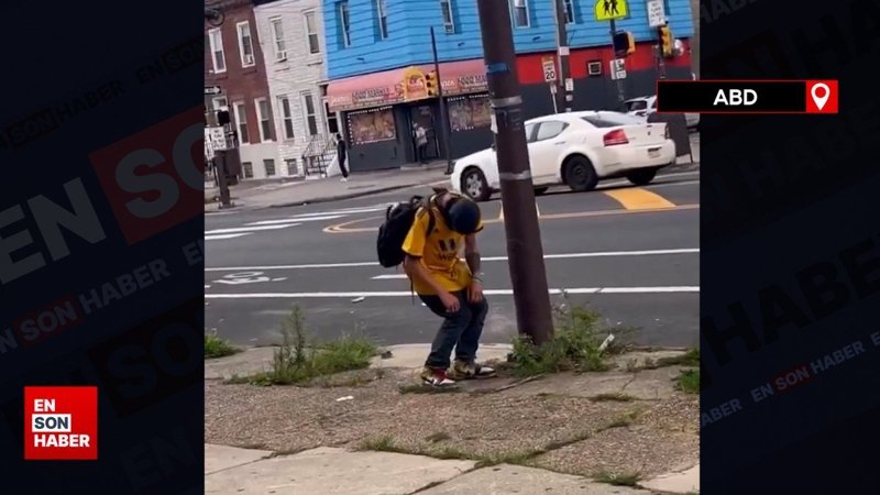 ABD'de sokaklarda görüntülenen bağımlılar akıllara zombi filmlerini getirdi