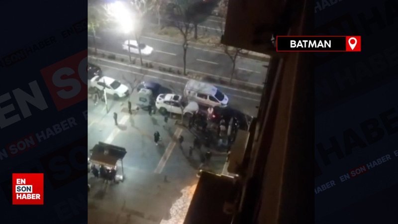 Batman’da bıçaklı ve silahlı kavga