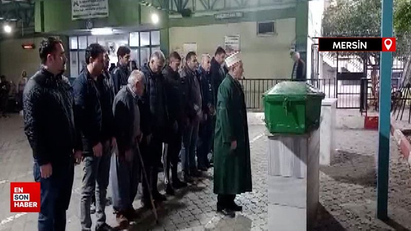 Mersin'de eşinin öldürdüğü 7 aylık hamile kadın toprağa verildi, şüpheli adliyede