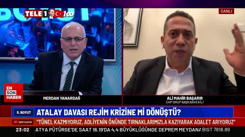 CHP'li Ali Mahir Başarır muhalefeti sokağa çağırdı