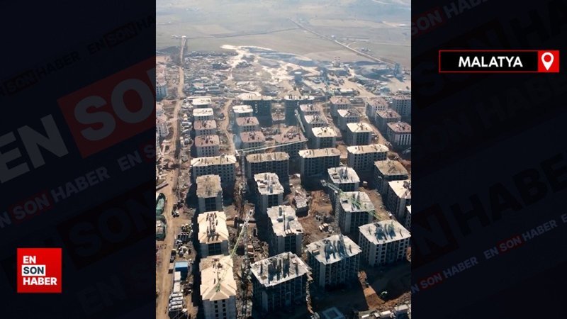 Malatya'da tamamlanan konut ve iş yerleri en kısa sürede teslim edilecek