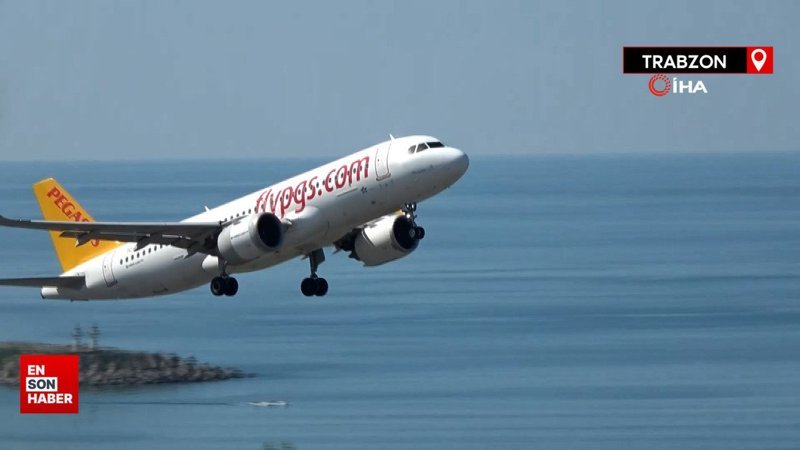 Trabzon Havalimanı 2023 yılını 3 milyon 499 bin yolcuyla kapattı