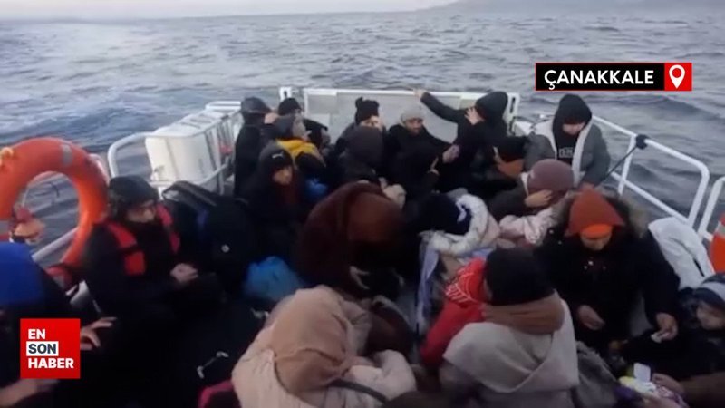 Yunan unsurları 34 kaçak göçmeni ölüme terk etti