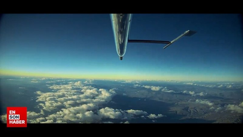 AKSUNGUR, 41 saatlik uçuşunu başarıyla gerçekleştirdi