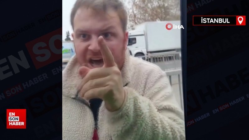 Şişli’de trafikte öfkeli maganda dehşeti: Tek yumrukla aynayı kırdı