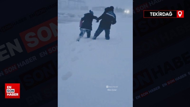 Tekirdağ'dan son gelen görüntüler