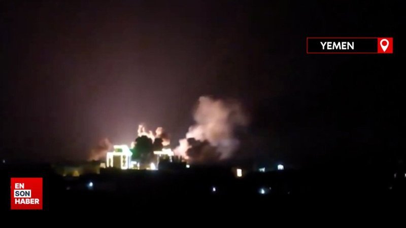 ABD ve İngiltere'den Yemen'e hava saldırısı