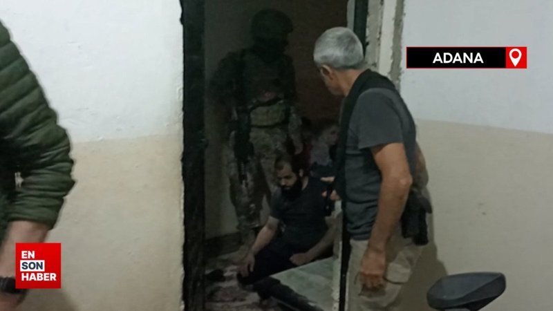 Adana'da DEAŞ operasyonu