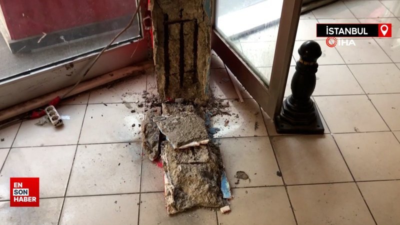 Pendik'teki metro çalışmasında dinamit patladı: Binalar hasar aldı