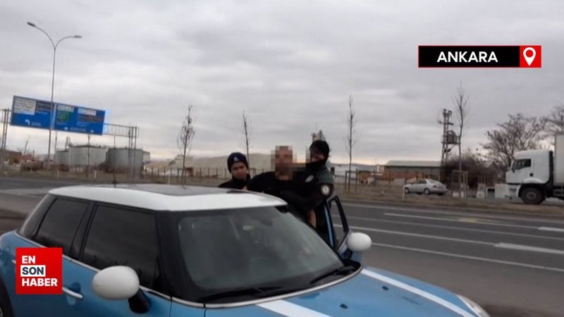 Ankara'da eşini öldürmek için çıktığı yolda av tüfeği ile yakalandı