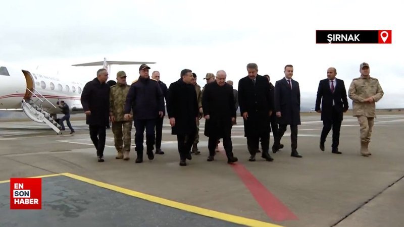 Millî Savunma Bakanı Yaşar Güler, Şırnak’a gitti