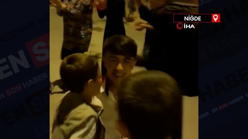 Niğdeli şehidin asker eğlencesi görüntüleri yürek burktu