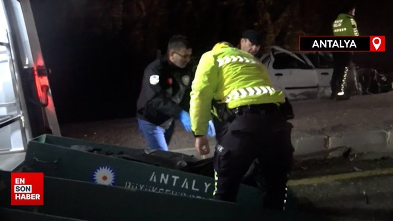 Antalya'da kaza can aldı