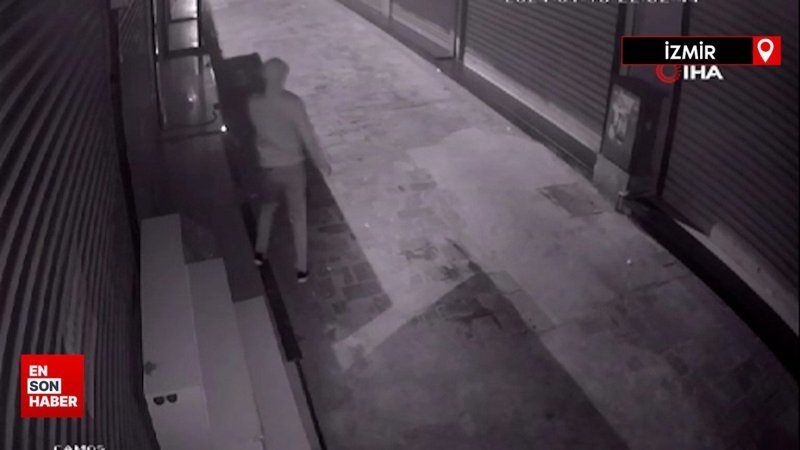 İzmir'de azılı hırsız elindeki dövmeden yakalandı