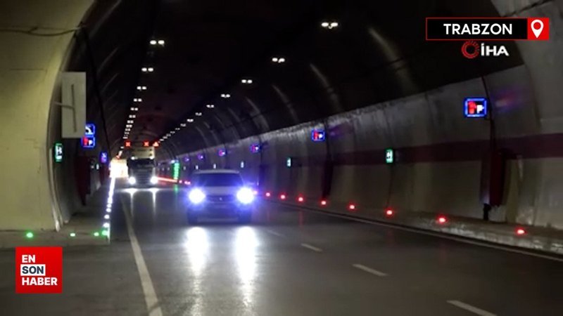 Zigana Tüneli'nden 2,5 milyon araç geçti