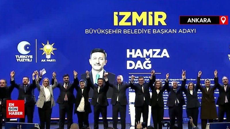 AK Parti İzmir Büyükşehir Belediye Başkan adayı Hamza Dağ