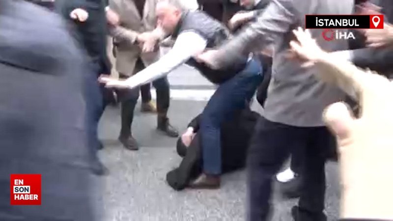 Büyükçekmece belediyesi önünde gazetecilere saldırı