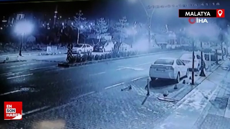 Malatya'da kontrolden çıkan kamyon 8 araca çarptı