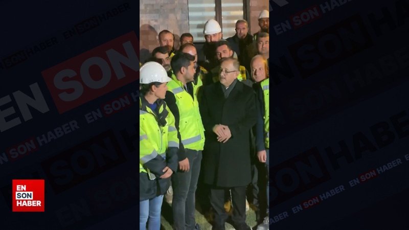 Mehmet Özhaseki: Şehirlerimizin inşa ve ihyası için gece gündüz koşturuyoruz