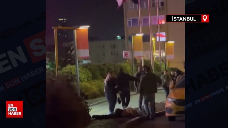 İstanbul'da taksi şoförü kadına saldırdı: Yerde sürükleyerek darbetti