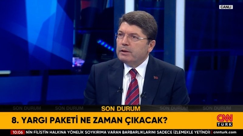 Yılmaz Tunç yeni yargı paketiyle ilgili konuştu: Cezasızlık algısını ortadan kaldıracak düzenlemeler var