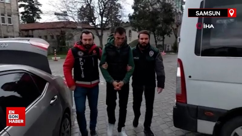 Samsun'da bilgisayar monitörüne sakladığı uyuşturucuyla kıskıvrak yakalandı