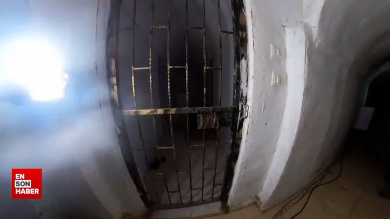 Hamas'ın rehineleri tuttuğu tünel görüntülendi: 830 metre uzunluğunda
