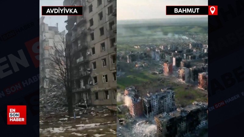 Rus saldırılarının Ukrayna'da yol açtığı yıkım