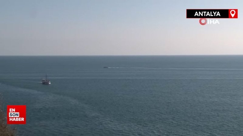 Antalya’da deniz kademeli olarak didik didik taranıyor