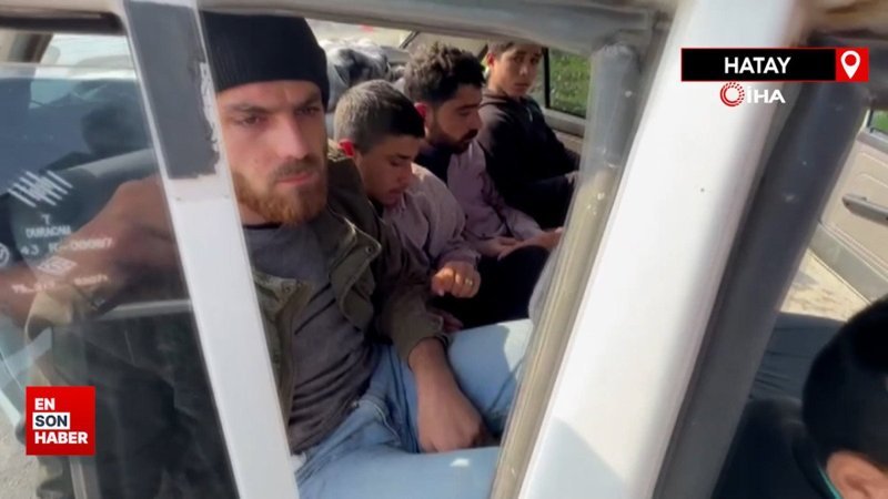 Hatay'da yurda kaçak yollardan girdiler: Yakalandılar