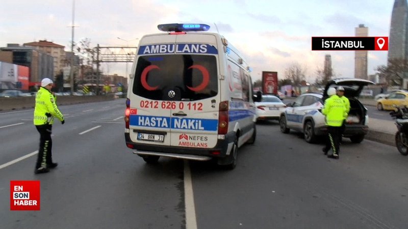 İstanbul'da çakar ve emniyet şeridi denetimi gerçekleştirildi