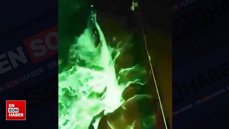 Şangay açıklarında gemi battı