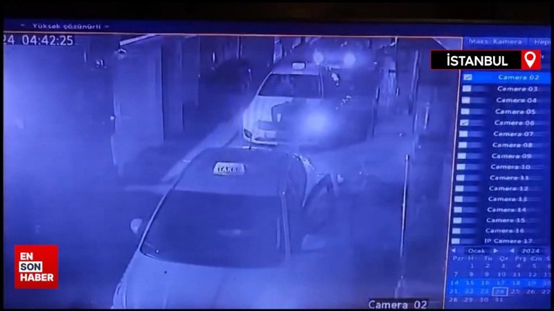 İstanbul Sarıyer’de bir kişinin öldüğü müzikholdeki çatışma anı