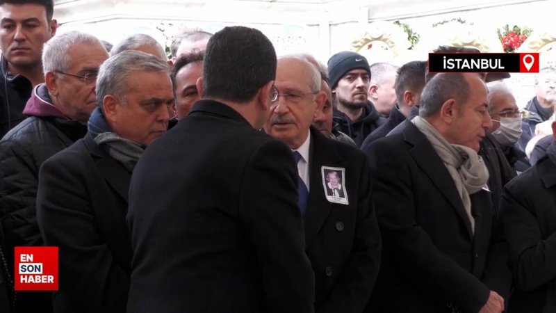 Kemal Kılıçdaroğlu ve Ekrem İmamoğlu cenazede sohbet etti