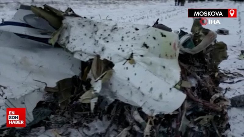 Rusya: Esirleri taşıyan uçağı Ukrayna füzeyle vurdu