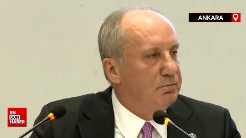 İnce: İktidarı değiştirmek için önce muhalefeti değiştirmeliyiz