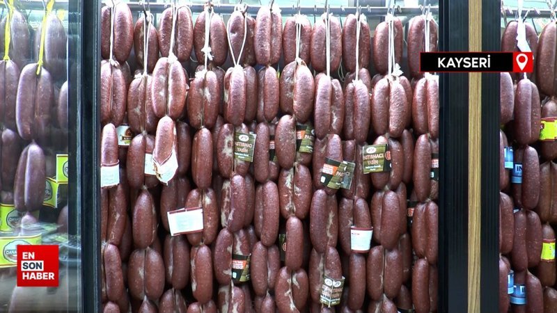 Kayak sezonu başladı pastırmacıların işleri arttı