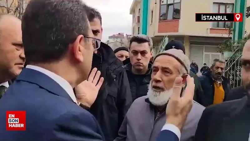 Vatandaştan İmamoğlu'na tepki: Niye gelmiyorsun camilere