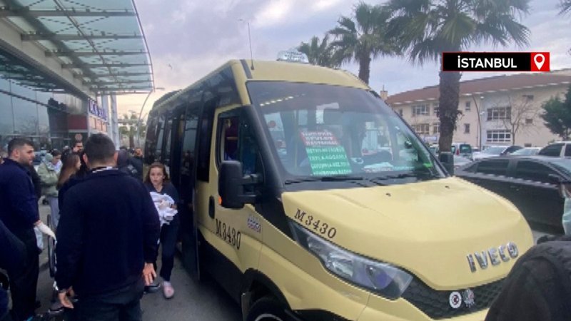 İstanbul’da yolcu minibüsünde doğum gerçekleşti