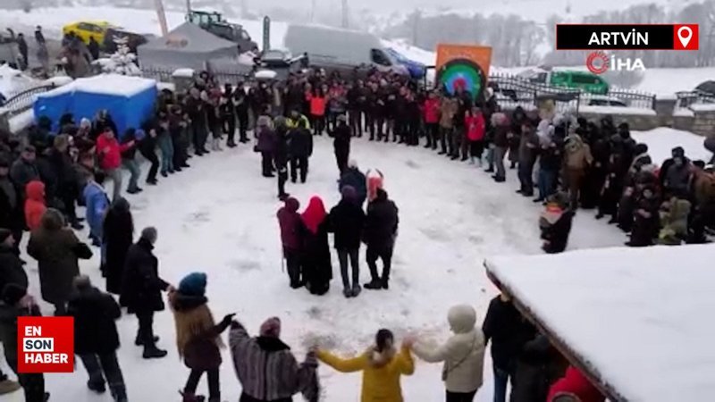 Artvin Şavşat'ta kış şenlikleri
