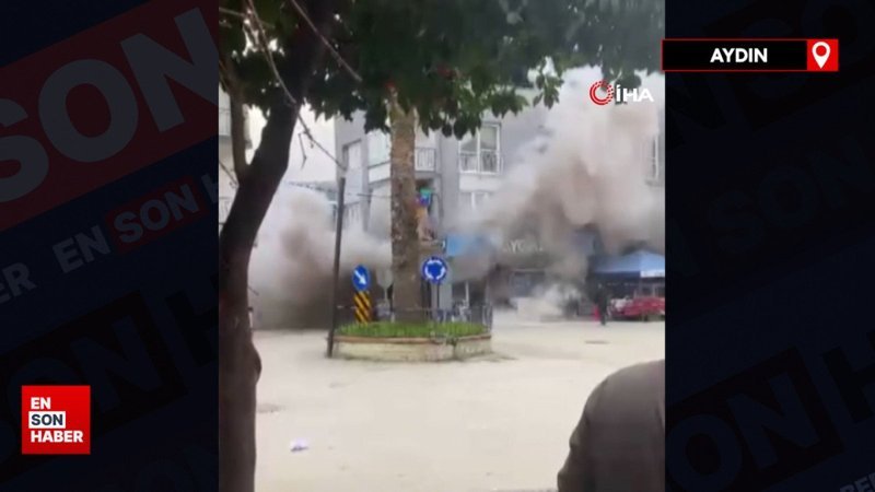 Aydın'da ortalık savaş alanına döndü