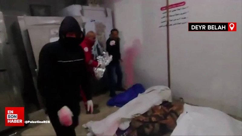 İsrail'in Deyr el-Belah'a düzenlediği saldırılarda 16 Filistinli öldürüldü