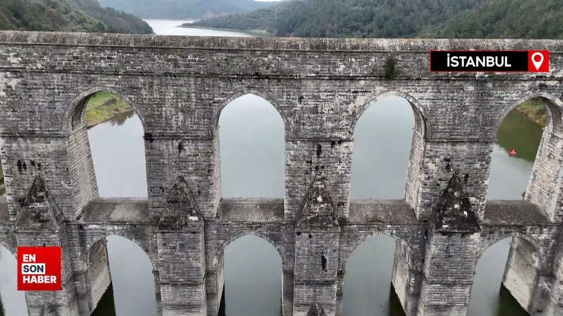 İstanbul’daki barajların 1 yıllık değişimi görüntülendi