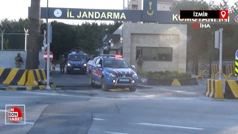 İzmir merkezli 9 ilde terör operasyonu: 24 şüpheli gözaltına alındı