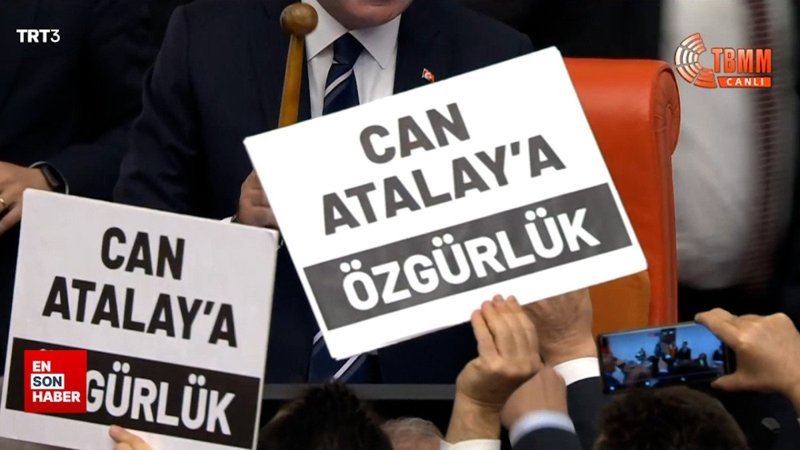 TBMM Genel Kurulu'nda okunan karara göre Can Atalay'ın milletvekilliği düşürüldü