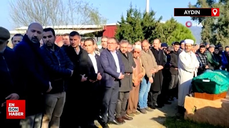 İzmir’de öldürülen taksici memleketi Aydın’da toprağa verildi
